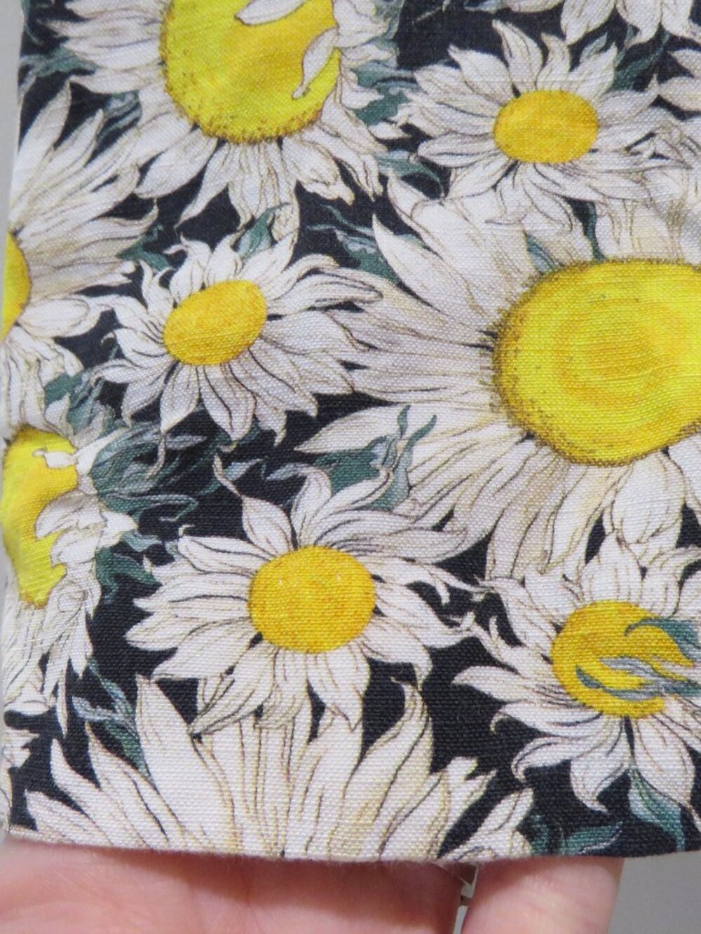 & OTHER STORIES Linen Blend Sunflower Mini Skirt US 6 Coquette Boho Summer Y2K - Picture 6 of 13